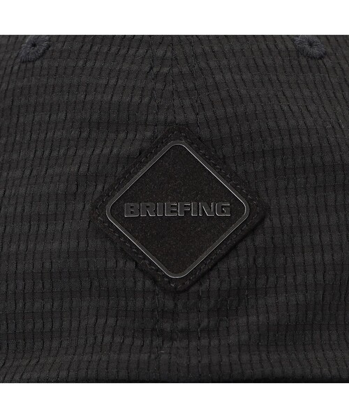 BRIEFING（ブリーフィング）の「【BRIEFING GOLF／ブリーフィングゴルフ】MEN’S SEERSUCKER CAP（キャップ・メンズ・ホワイト/チャコール/ベージュ/ブラック・FREE）」の12枚目の写真