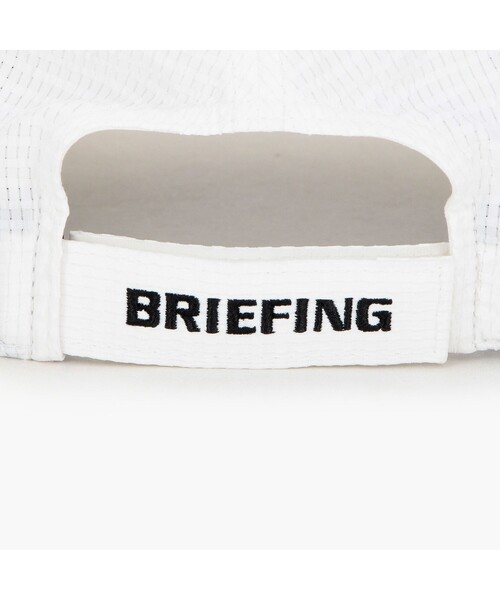 BRIEFING（ブリーフィング）の「【BRIEFING GOLF／ブリーフィングゴルフ】MEN’S SEERSUCKER CAP（キャップ・メンズ・ホワイト/チャコール/ベージュ/ブラック・FREE）」の15枚目の写真