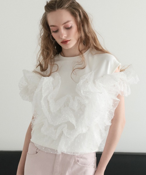 DONOBAN(ドノバン)の「ピクシートップス(Tシャツ/カットソー・レディース・ブラック/ホワイト/グレー・ONE SIZE)」の21枚目の写真
