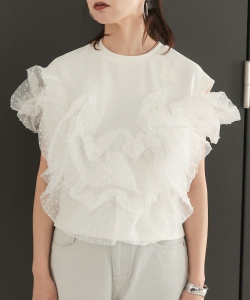 DONOBAN(ドノバン)の「ピクシートップス(Tシャツ/カットソー・レディース・ブラック/ホワイト/グレー・ONE SIZE)」の8枚目の写真