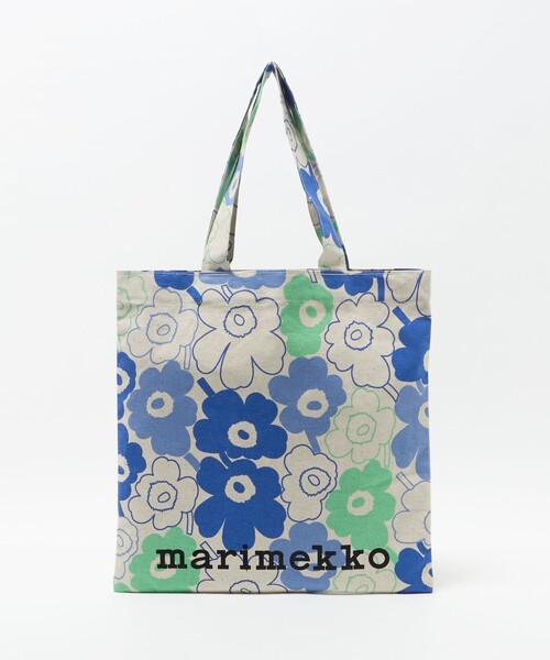 marimekko(マリメッコ)の「<marimekko>Vankka Piirto Unikko トートバッグ(トートバッグ・レディース・ライトブルー/ライトピンク・FREE)」の14枚目の写真
