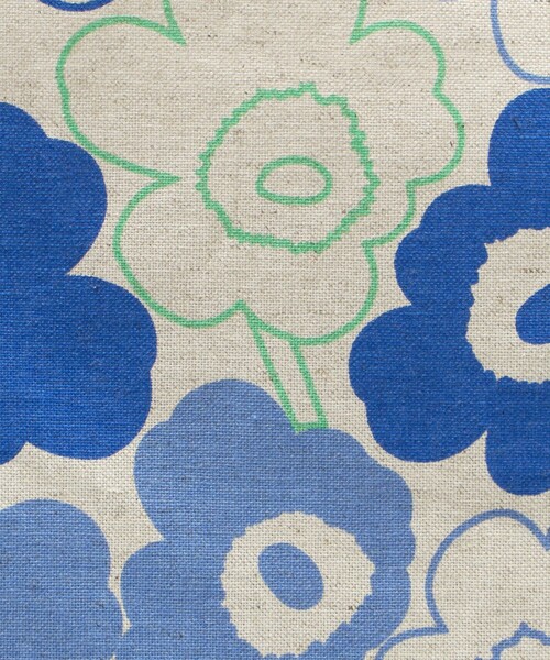 marimekko(マリメッコ)の「<marimekko>Vankka Piirto Unikko トートバッグ(トートバッグ・レディース・ライトブルー/ライトピンク・FREE)」の4枚目の写真
