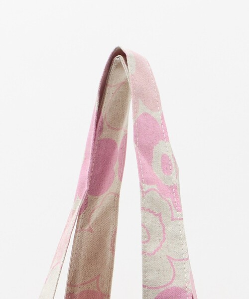 marimekko(マリメッコ)の「<marimekko>Vankka Piirto Unikko トートバッグ(トートバッグ・レディース・ライトブルー/ライトピンク・FREE)」の7枚目の写真