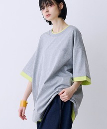 【UNISEX】FAKE LAYERD LOGO TEE/フェイクレイヤードロゴTシャツ