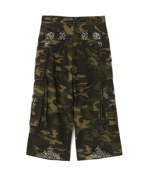 DANKE SCHON(ダンケシェーン)の「DankeSchon/ダンケシェーン/PEARL CARGO PANTS(カーゴパンツ・レディース・オリーブ系1・L/M/S)」の2枚目の写真