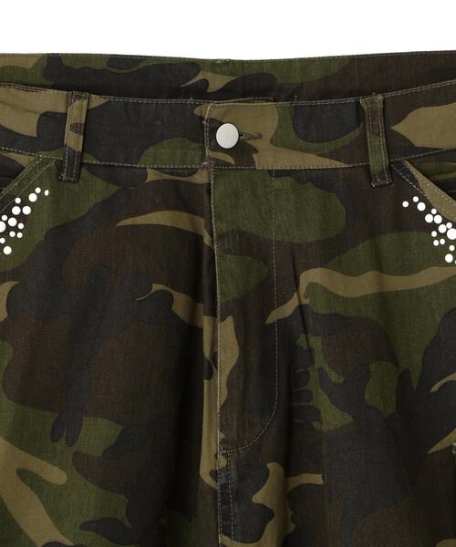 DANKE SCHON(ダンケシェーン)の「DankeSchon/ダンケシェーン/PEARL CARGO PANTS(カーゴパンツ・レディース・オリーブ系1・L/M/S)」の3枚目の写真