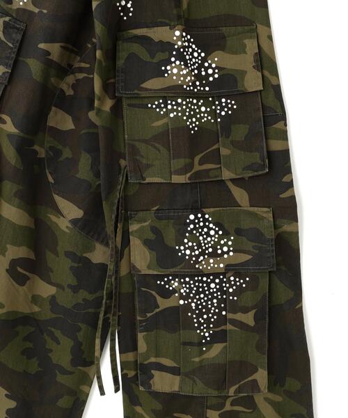 DANKE SCHON(ダンケシェーン)の「DankeSchon/ダンケシェーン/PEARL CARGO PANTS(カーゴパンツ・レディース・オリーブ系1・L/M/S)」の5枚目の写真