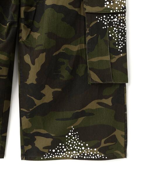 DANKE SCHON(ダンケシェーン)の「DankeSchon/ダンケシェーン/PEARL CARGO PANTS(カーゴパンツ・レディース・オリーブ系1・L/M/S)」の6枚目の写真