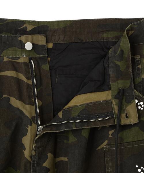 DANKE SCHON(ダンケシェーン)の「DankeSchon/ダンケシェーン/PEARL CARGO PANTS(カーゴパンツ・レディース・オリーブ系1・L/M/S)」の8枚目の写真