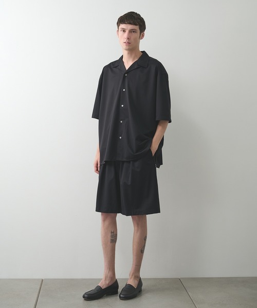 KANEMASA PHIL.(カネマサフィル)の「【KANEMASA PHIL.】46G Ether Shirt(シャツ/ブラウス・メンズ・ブラック/ホワイト/チャコールグレー・M/L)」の11枚目の写真