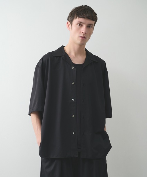 KANEMASA PHIL.(カネマサフィル)の「【KANEMASA PHIL.】46G Ether Shirt(シャツ/ブラウス・メンズ・ブラック/ホワイト/チャコールグレー・M/L)」の14枚目の写真