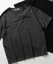 【31】ドライコットン天竺 ポケット付きベーシックTシャツ 吸水速乾/セットアップ展開有