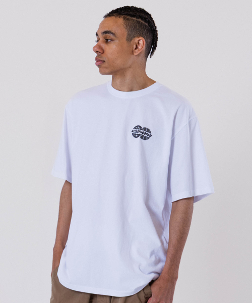 ALL DAY HOOPS(オールデイフープス)の「ADH ワールドワイド オーバーサイズ 半袖Tシャツ ホワイト(Tシャツ/カットソー・メンズ・その他・1/2/3/WOMENS)」の10枚目の写真