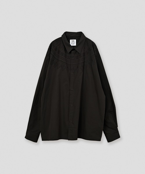 Kelen(ケレン)の「「KELEN MENS / ケレン メンズ」EDDIE(シャツ/ブラウス・メンズ・パープル/オフホワイト/ブラック/ブラウン・38/40/42)」の2枚目の写真