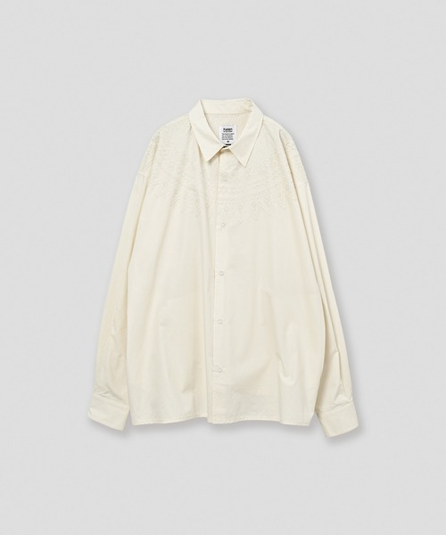 Kelen(ケレン)の「「KELEN MENS / ケレン メンズ」EDDIE(シャツ/ブラウス・メンズ・パープル/オフホワイト/ブラック/ブラウン・38/40/42)」の13枚目の写真
