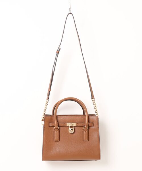 MICHAEL KORS（マイケルコース）の「SM SATCHEL SM SATCHEL（ハンドバッグ・レディース・ブラウン系・FREE）」の4枚目の写真