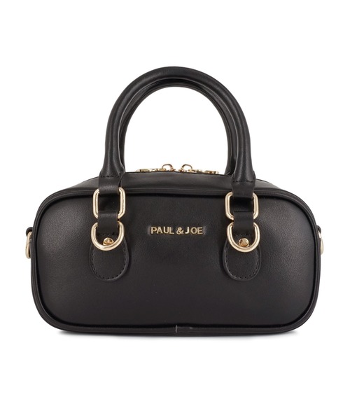 PAUL & JOE ACCESSOIRES(ポールアンドジョーアクセソワ)の「PAUL & JOE ACCESSOIRES (ポール&ジョーアクセソワ)2WAYミニボストンバッグ PJA-B1471 BAG WITH GIPSY&NOUNETTE CHARM(ボストンバッグ・レディース・ブラウン/ブラック・FREE)」の4枚目の写真