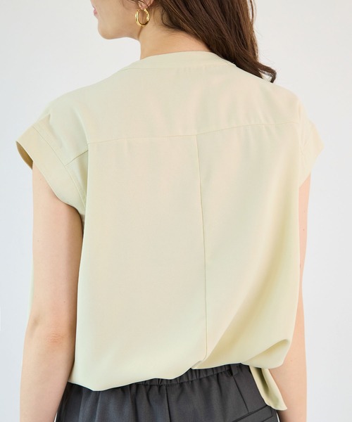 Futier land(フューティアランド)の「ケープデザインブラウス(シャツ/ブラウス・レディース・ライトパープル/グレイッシュベージュ/アイボリー・FREE)」の11枚目の写真