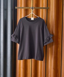 mici(ミチ)の「mici/BACK RAFFLE TEE(Tシャツ/カットソー)」