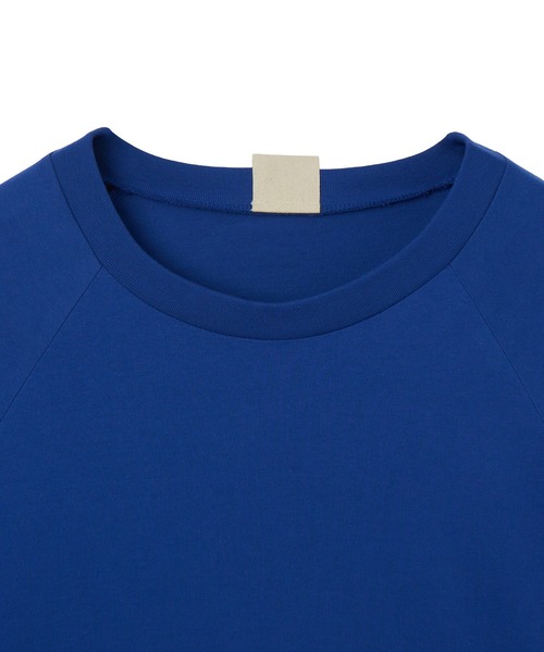 mici(ミチ)の「mici/BACK RAFFLE TEE(Tシャツ/カットソー・レディース・ブルー/オフホワイト/ブラック・ONE SIZE)」の17枚目の写真