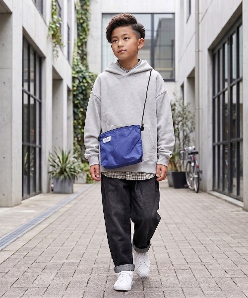 CAMPFREE（キャンプフリー）の「[キャンプフリー] CAMPFREE ナイロン サコッシュ リップストップ（ショルダーバッグ・レディース・ネイビー/ブルー/サンドベージュ/オフホワイト/ミント/オリーブ/ブラック・FREE）」の7枚目の写真