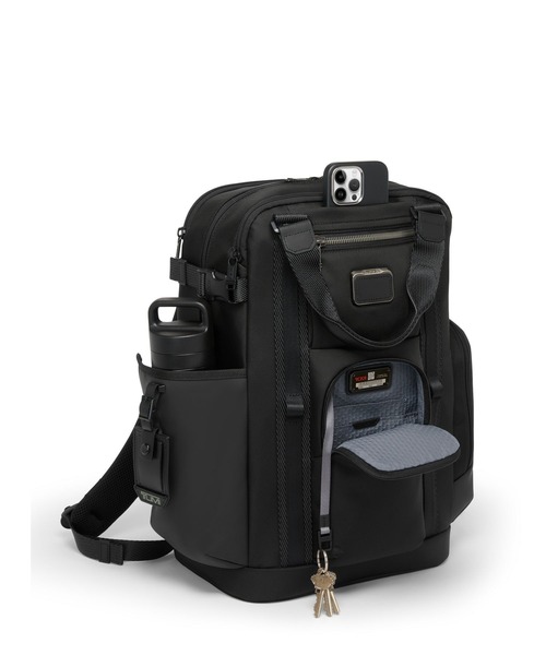 TUMI(トゥミ)の「ALPHA BRAVO 「ルジュヌ」バックパック(A4/PC15インチまで対応)(バックパック/リュック・メンズ・ブラック・FREE)」の9枚目の写真