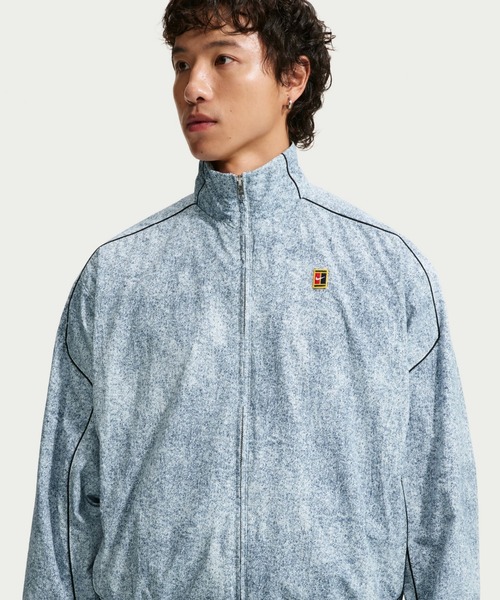 NIKE(ナイキ)の「《セットアップ対応商品》ナイキ クラブ ルールズ メンズ フルジップ ジャケット / Nike Club Rules Men's Full-Zip Jacket IQ8425-100 White(ナイロンジャケット・メンズ・ホワイト・S/M/L/2XL/XL)」の1枚目の写真
