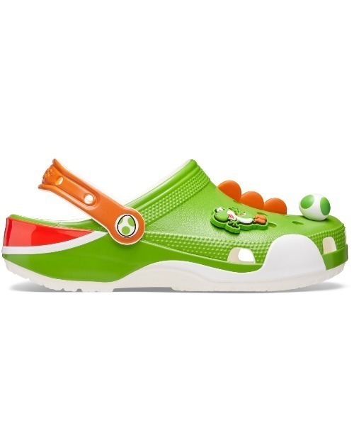 crocs（クロックス）の「crocs クロックス ヨッシー クラシック クロッグ（サンダル・メンズ・グリーン・29.0cm/28.0cm/27.0cm/26.0cm/25.0cm/24.0cm/23.0cm/22.0cm/21.0cm/20.0cm）」の4枚目の写真