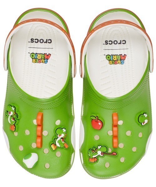 crocs（クロックス）の「crocs クロックス ヨッシー クラシック クロッグ（サンダル・メンズ・グリーン・29.0cm/28.0cm/27.0cm/26.0cm/25.0cm/24.0cm/23.0cm/22.0cm/21.0cm/20.0cm）」の6枚目の写真