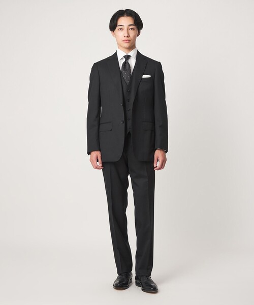 green label relaxing(グリーンレーベルリラクシング)の「REDA サージ 2B RV スーツジャケット(スーツジャケット・メンズ・ダークグレー/ネイビー/ダークブラウン/ブラック・42/52/50/48/46/44)」の6枚目の写真