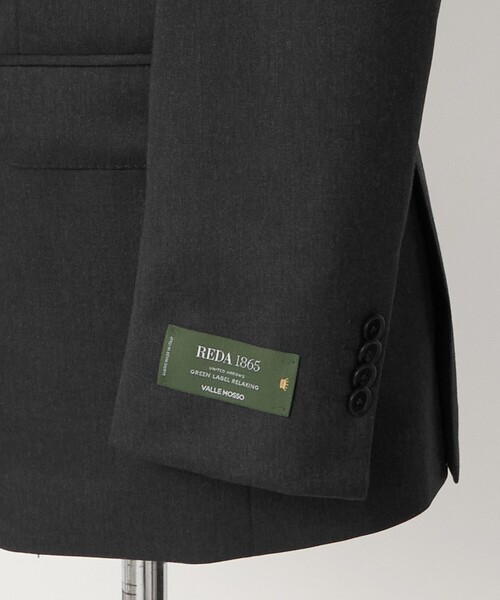 green label relaxing(グリーンレーベルリラクシング)の「REDA サージ 2B RV スーツジャケット(スーツジャケット・メンズ・ダークグレー/ネイビー/ダークブラウン/ブラック・42/52/50/48/46/44)」の15枚目の写真