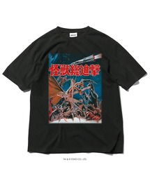 ゴジラ × ホームゲーム【HOMEGAME】半袖Tシャツ 1968 怪獣総進撃 TEE