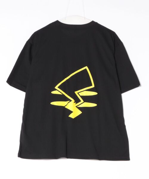 ポケットモンスター(ポケットモンスター)の「ポケットモンスター/ポケモン/パッカブルTシャツピカチュウ(Tシャツ/カットソー・メンズ・ブラック・XL/L)」の7枚目の写真