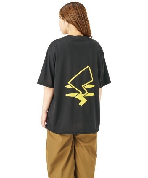 ポケットモンスター(ポケットモンスター)の「ポケットモンスター/ポケモン/パッカブルTシャツピカチュウ(Tシャツ/カットソー・メンズ・ブラック・XL/L)」の12枚目の写真