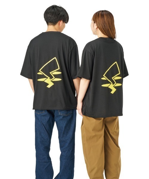 ポケットモンスター(ポケットモンスター)の「ポケットモンスター/ポケモン/パッカブルTシャツピカチュウ(Tシャツ/カットソー・メンズ・ブラック・XL/L)」の5枚目の写真