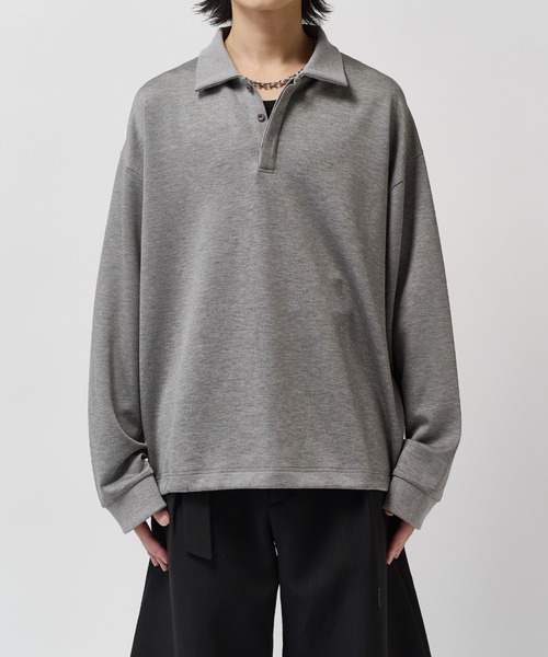 Lui's(ルイス)の「ポンチオーバーポロL/S(ポロシャツ・メンズ・ホワイト/ブラック/グレー系その他・FREE)」の21枚目の写真