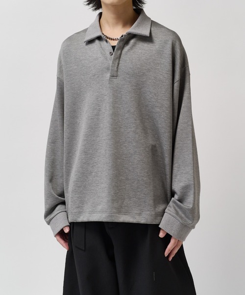 Lui's(ルイス)の「ポンチオーバーポロL/S(ポロシャツ・メンズ・ホワイト/ブラック/グレー系その他・FREE)」の22枚目の写真