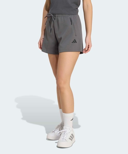 adidas（アディダス）の「W ZNE ショーツ / ハーフパンツ / アディダス adidas（その他パンツ・レディース・グレー・LARGE/MEDIUM/SMALL）」の8枚目の写真