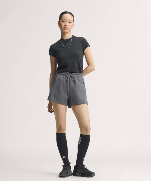 adidas（アディダス）の「W ZNE ショーツ / ハーフパンツ / アディダス adidas（その他パンツ・レディース・グレー・LARGE/MEDIUM/SMALL）」の6枚目の写真