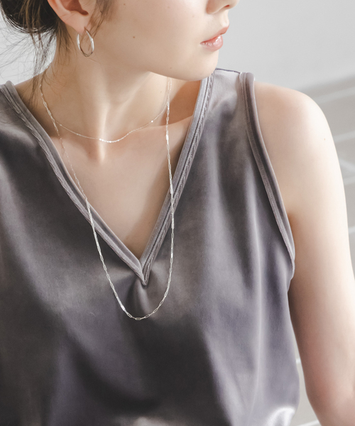norme(ノーム)の「norme/ノーム third necklace(シルバー)(ネックレス・レディース・シルバー・FREE)」の1枚目の写真