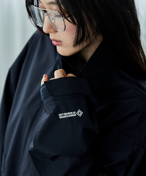 FREAK'S STORE（フリークスストア）の「＋Phenix × FREAK'S STORE/プラスフェニックス 別注 GORE-TEX WINDSTOPPER SHORT MODS COAT/ゴアテックス ウインドストッパーショート モッズコート/モッズコート（モッズコート・レディース・ブラック/ブラウン/ネイビー・MEDIUM/SMALL）」の6枚目の写真