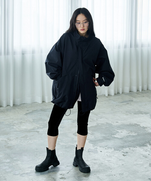 FREAK'S STORE（フリークスストア）の「＋Phenix × FREAK'S STORE/プラスフェニックス 別注 GORE-TEX WINDSTOPPER SHORT MODS COAT/ゴアテックス ウインドストッパーショート モッズコート/モッズコート（モッズコート・レディース・ブラック/ブラウン/ネイビー・MEDIUM/SMALL）」の7枚目の写真