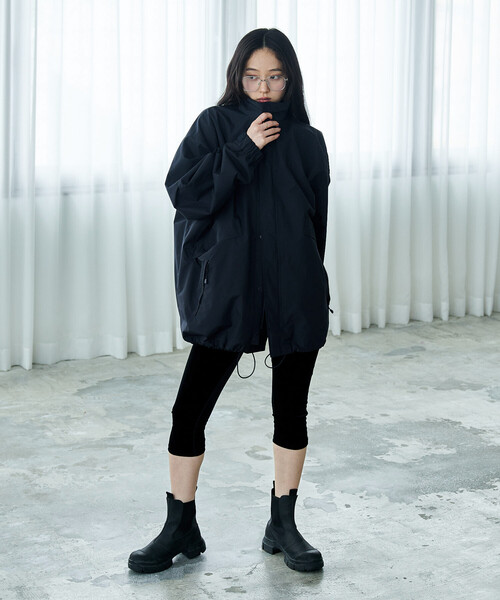 FREAK'S STORE（フリークスストア）の「＋Phenix × FREAK'S STORE/プラスフェニックス 別注 GORE-TEX WINDSTOPPER SHORT MODS COAT/ゴアテックス ウインドストッパーショート モッズコート/モッズコート（モッズコート・レディース・ブラック/ブラウン/ネイビー・MEDIUM/SMALL）」の8枚目の写真