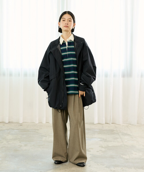 FREAK'S STORE(フリークスストア)の「+Phenix × FREAK'S STORE/プラスフェニックス 別注 GORE-TEX WINDSTOPPER SHORT MODS COAT/ゴアテックス ウインドストッパーショート モッズコート/モッズコート(モッズコート・レディース・ブラック/ブラウン/ネイビー・MEDIUM/SMALL)」の15枚目の写真