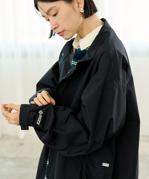 FREAK'S STORE（フリークスストア）の「＋Phenix × FREAK'S STORE/プラスフェニックス 別注 GORE-TEX WINDSTOPPER SHORT MODS COAT/ゴアテックス ウインドストッパーショート モッズコート/モッズコート（モッズコート・レディース・ブラック/ブラウン/ネイビー・MEDIUM/SMALL）」の13枚目の写真