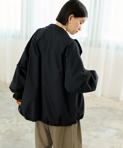 FREAK'S STORE（フリークスストア）の「＋Phenix × FREAK'S STORE/プラスフェニックス 別注 GORE-TEX WINDSTOPPER SHORT MODS COAT/ゴアテックス ウインドストッパーショート モッズコート/モッズコート（モッズコート・レディース・ブラック/ブラウン/ネイビー・MEDIUM/SMALL）」の14枚目の写真