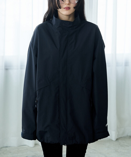 FREAK'S STORE（フリークスストア）の「＋Phenix × FREAK'S STORE/プラスフェニックス 別注 GORE-TEX WINDSTOPPER SHORT MODS COAT/ゴアテックス ウインドストッパーショート モッズコート/モッズコート（モッズコート・レディース・ブラック/ブラウン/ネイビー・MEDIUM/SMALL）」の18枚目の写真