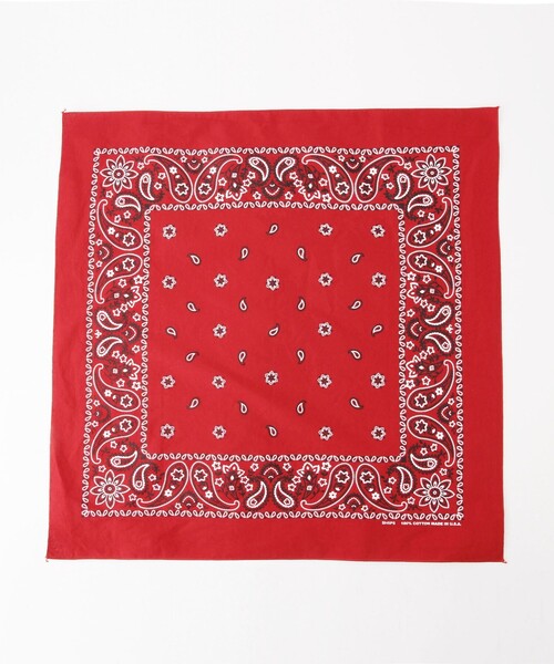 SHIPS for women（シップスフォーウィメン）の「CAROLINA:バンダナ（バンダナ/スカーフ・レディース・ホワイト/ライトグレー/ブラック/ピンク系その他/イエロー/レッド/ライトブルー/ネイビー/ライトピンク・ONE SIZE）」の9枚目の写真