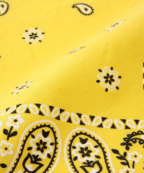 SHIPS for women（シップスフォーウィメン）の「CAROLINA:バンダナ（バンダナ/スカーフ・レディース・ホワイト/ライトグレー/ブラック/ピンク系その他/イエロー/レッド/ライトブルー/ネイビー/ライトピンク・ONE SIZE）」の12枚目の写真