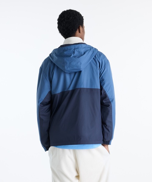 NEW BALANCE(ニューバランス)の「ウーブントラックジャケット 裏トリコット起毛(ブルゾン・メンズ・グレイッシュブルー/カーキブラウン/ブラック・SMALL/LARGE/MEDIUM/XX-LARGE/X-LARGE)」の13枚目の写真